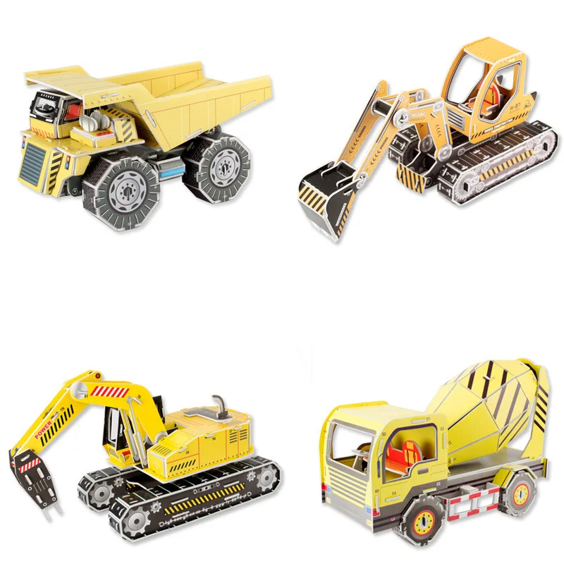 intelligent toy jigsaw puzzle 3d puzzle paper model