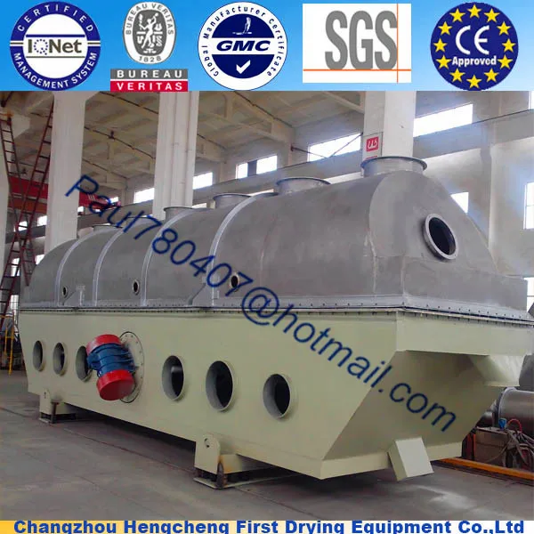 China Best Quality ZLG1.2x9 vibrating fluidized bed dryer