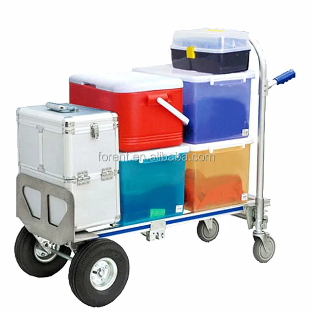 
Four-wheel foldable hand luggage and Platform Structure hand trolley truck 