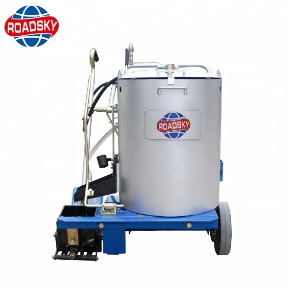 traffic line marking project thermoplastic line striping machine