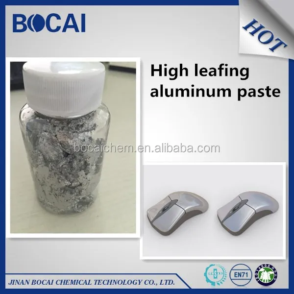 high leafing aluminum pigment paste for chrome color not mirror effect paint