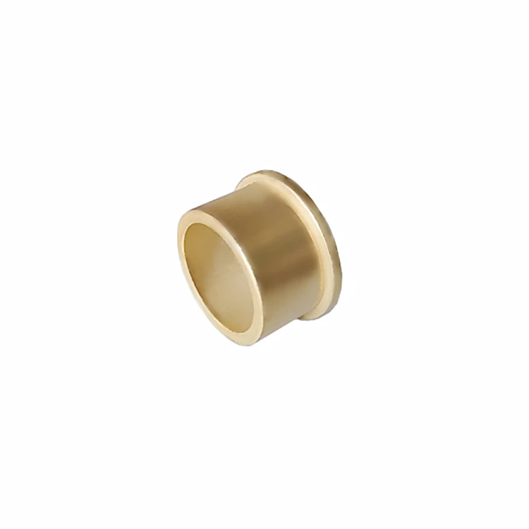 
bushing factory OEM porous oil impregnate sintered bronze based flange bush bearing 