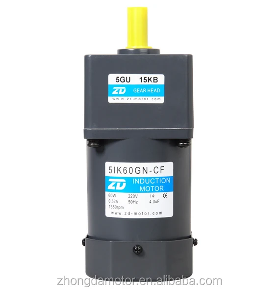 Двигатель ZD, индукционный, свинцовый тип провода, двигатель с вентилятором,