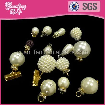 Half drilled loose imitation pearls wholesale plastic abs pearl beads