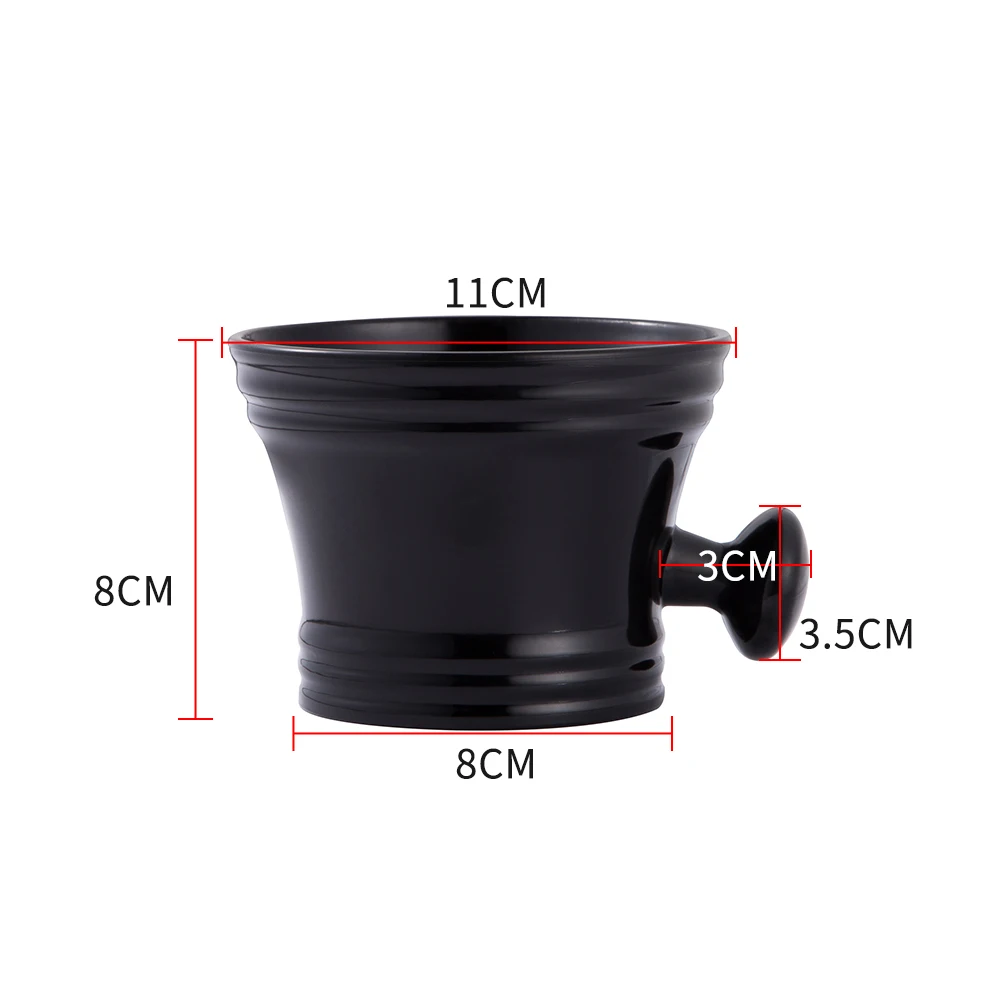 Лидер продаж, акриловая Мужская миска для бритья с логотипом, миска для мыла, Парикмахерская миска для бритья