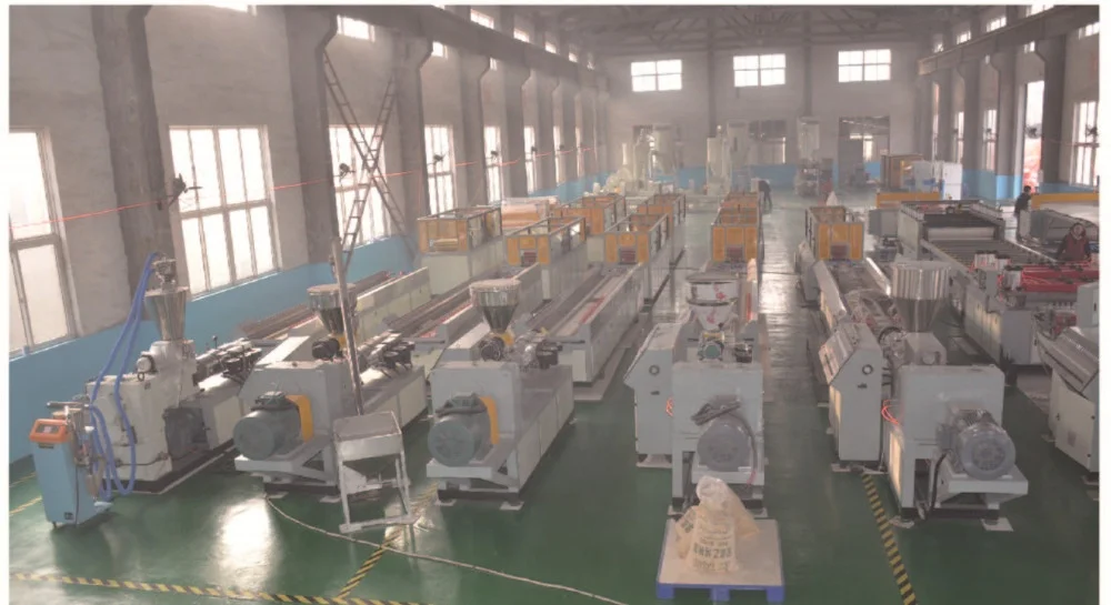 WPC Profile Door Frame Making Machine Wooden Door Production Line Products Making Machine Household Plastic Manufacturing Plant