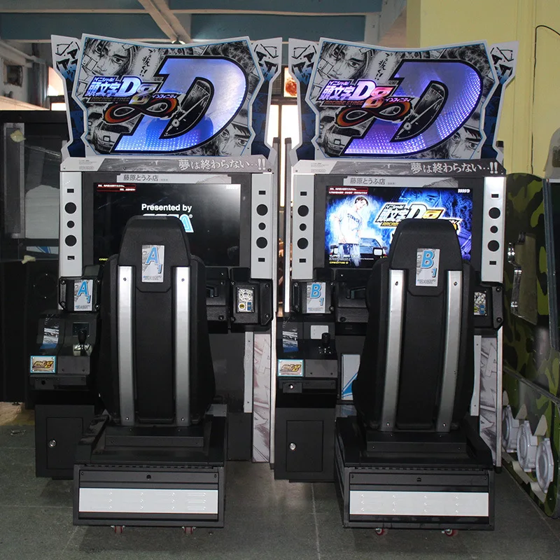 Hotselling Initial D 8 Simulator Arcade Video Racing Car Arcade Game Machine for Sale