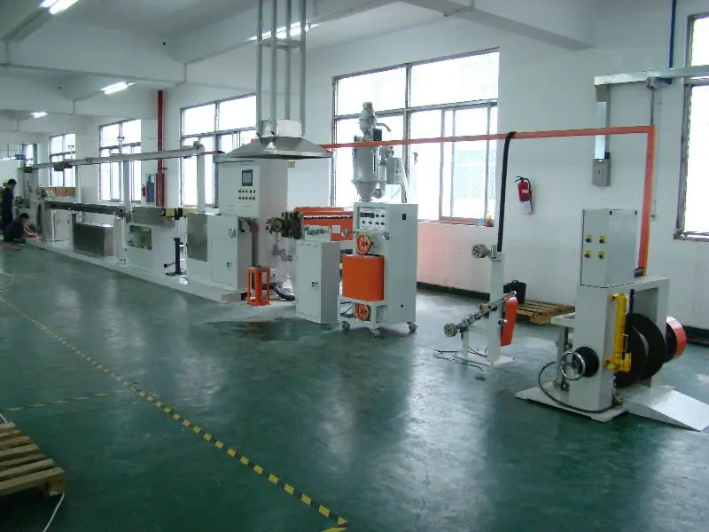 Carbon Fiber insulation heating cable wire Extrusion production line machine