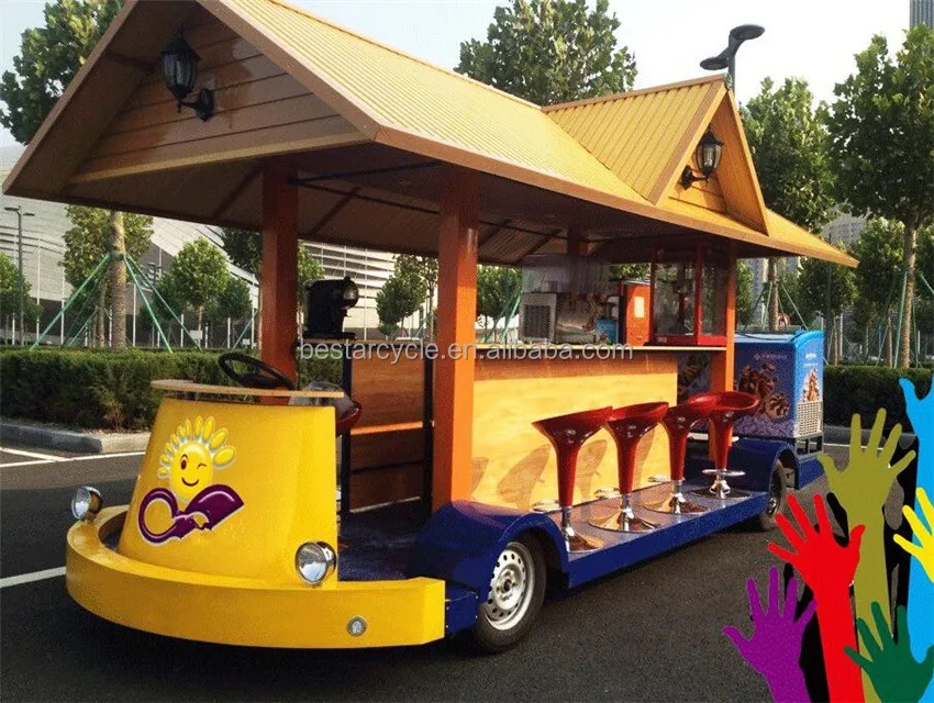 Новый европейский стиль четыре колеса с открытым верхом экскурсионные питание и кофе автобус