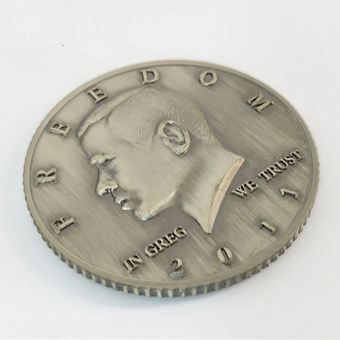 Factory direct silver dollar foreign trade craft products antique British 1887 Weir coin