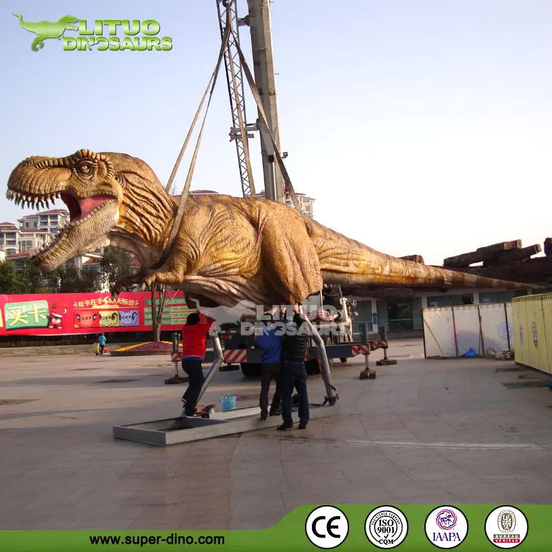 Dinosaur Park Lifesize Animatronic T Rex Dinosaur