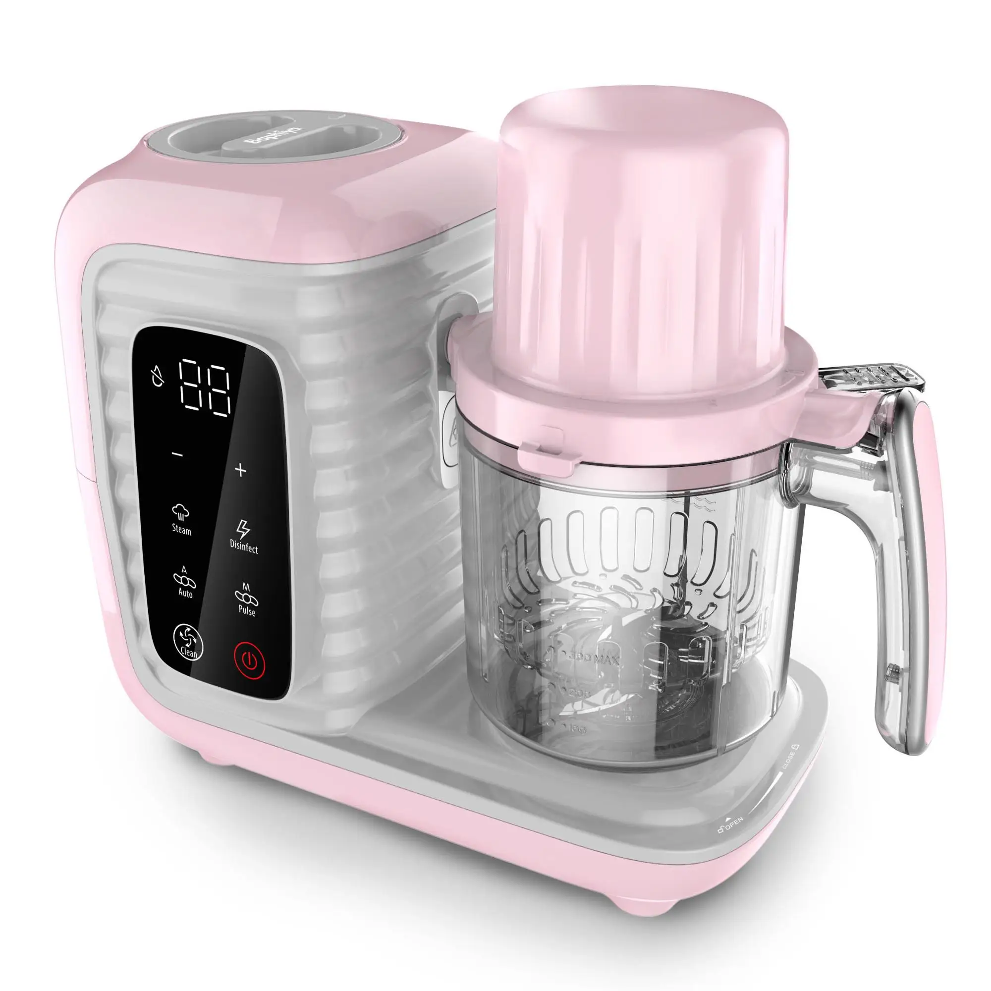 New touch screen timer smart baby food processor