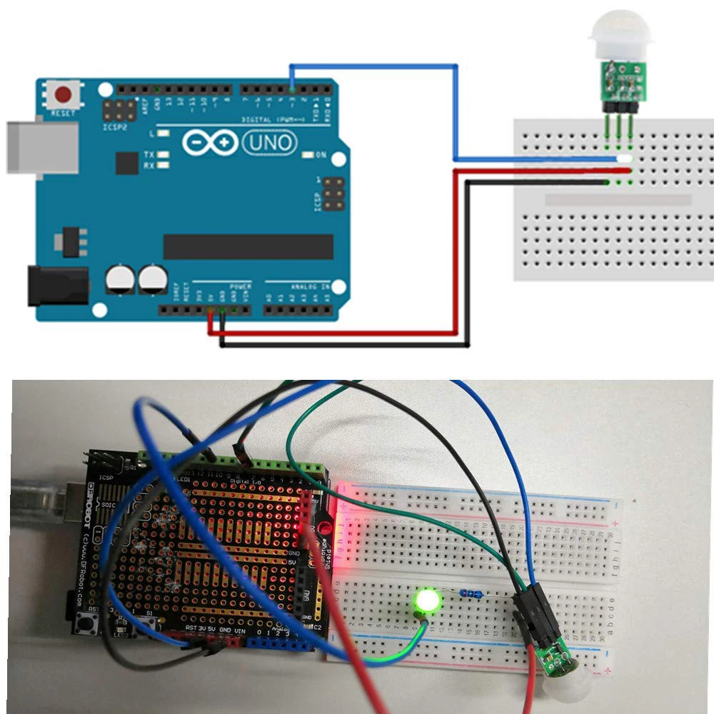 HC-SR312 Mini IR Pyroelectric Infrared PIR Motion Human Sensor Automatic Detector Module AM312 Sensor DC 2.7 to 12V