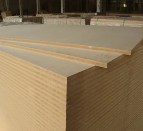 Chinese factory wood fiberboard board high density pearl white texture MDF board for sale