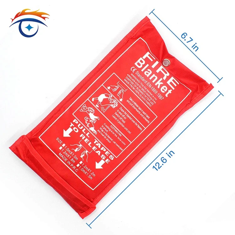 
1.2 x 1.2M Emergency Fire Blanket with EN1869:1997 Certificate 