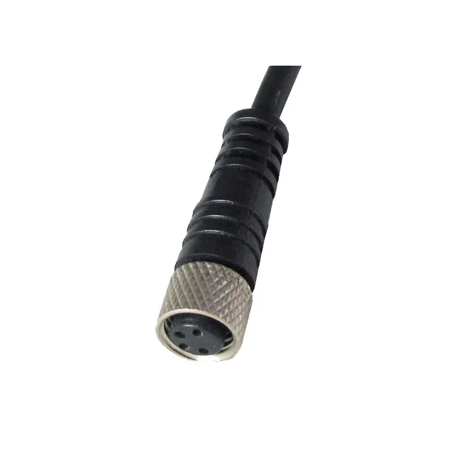 M8 IP67 Waterproof Male Mountable Wireless Sensor Connector 3 Pin And 4 Pin Straight (IBEST)