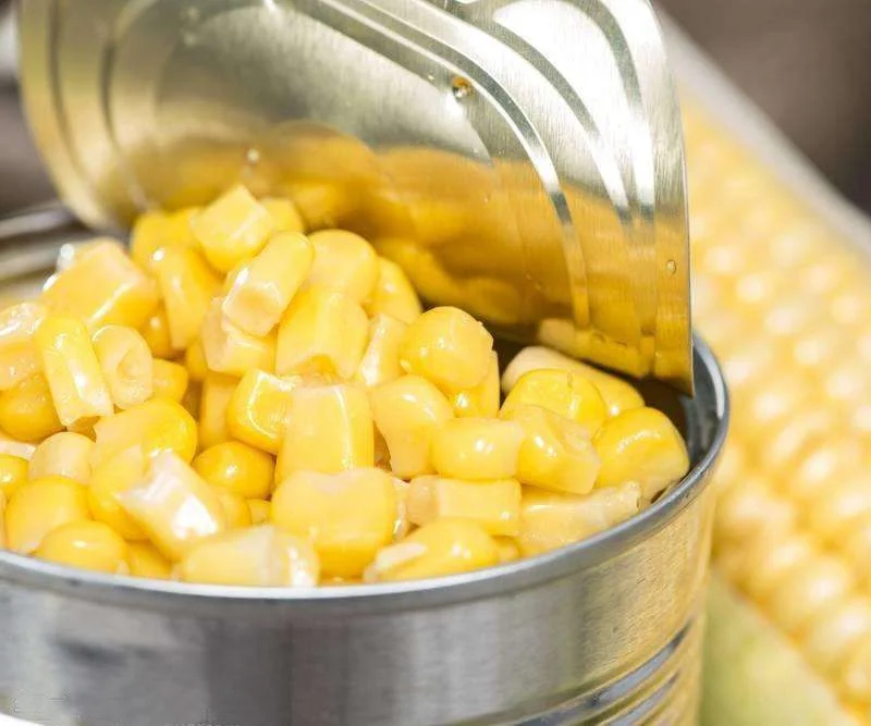 
EOE Lid 800/400g canned sweet corn 