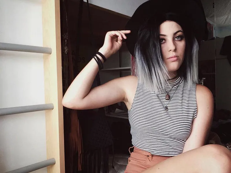 Do Silver39s Have More Fun Color By Diana Cut Amp Styled Nolan Ash Gray Ombre Hair Dark