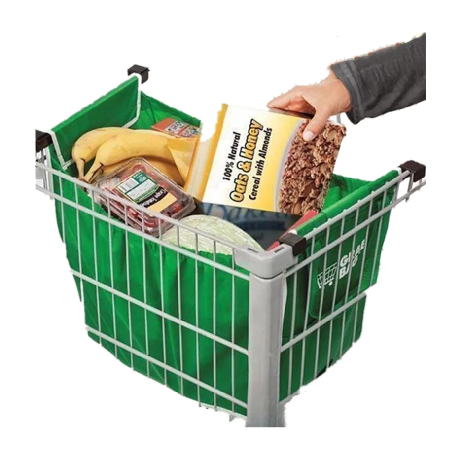 
Eco Friendly Recycle shopping cart bag Supermarket trolley Shopping Bags To Cart 