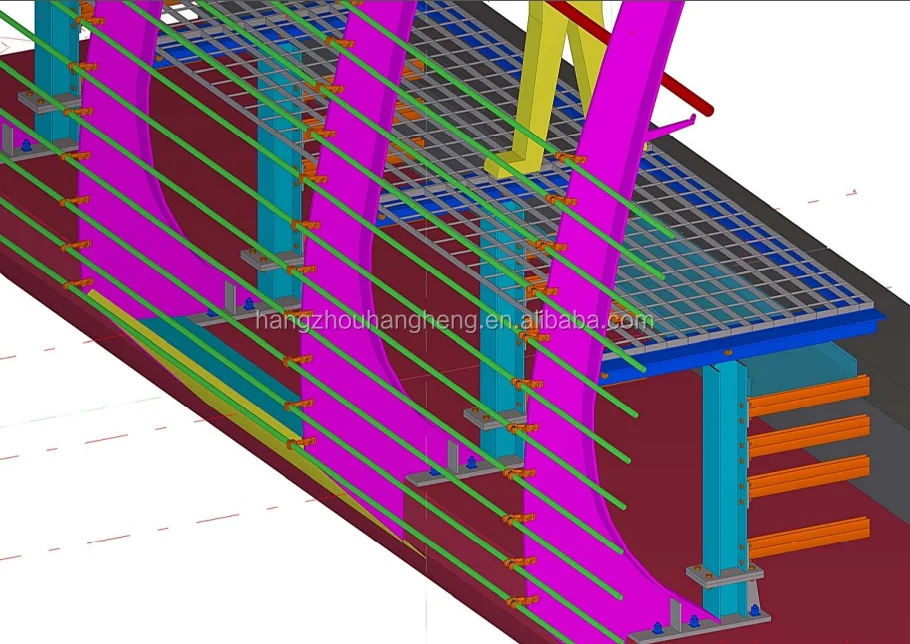 Metro Viaduct Steel Structure Protection Barrier Edge Unit