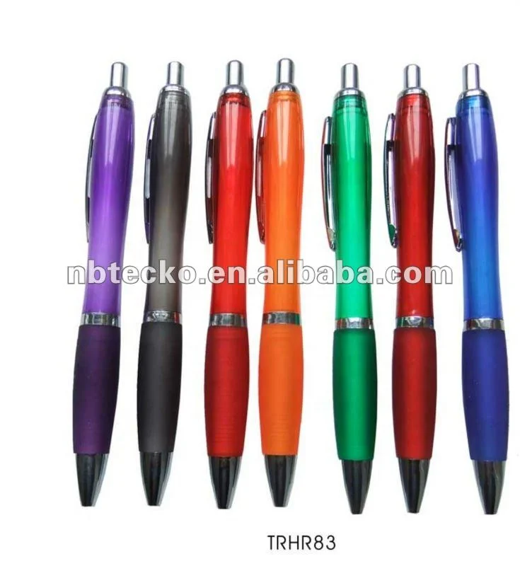 Promotion custom logo  2 in 1 Touch Stylus plastic retractable Ballpoint Pen