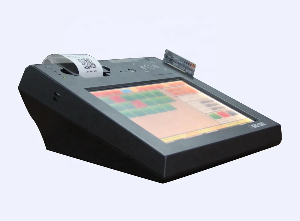 
12 inch touch screen pos systems for small business with free software 