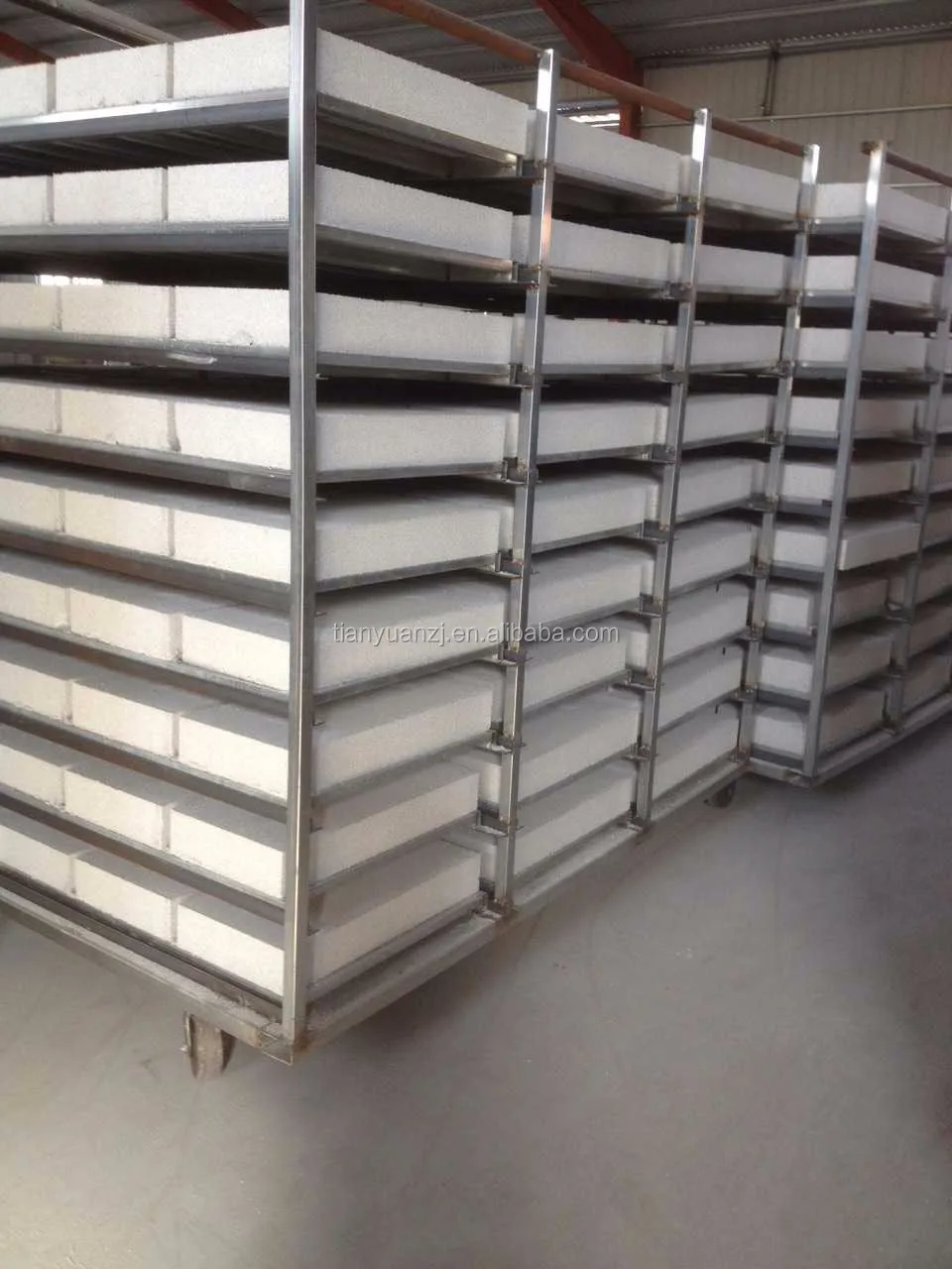 BWY-E expanded perlite insulation bricks making machine, insulated brick machine, insulated block machine
