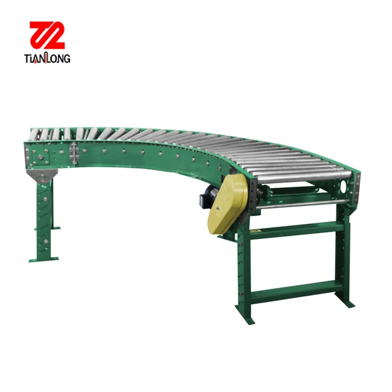 Tianlong Flexible Roller Conveyor for Material Transmission