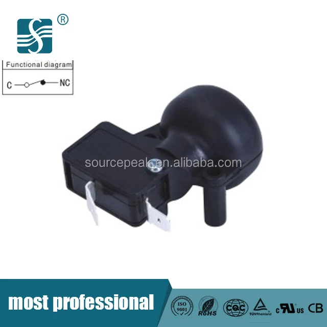 Factory Custom Delivery Nylon Plastic 125v/250v Electric Heater Tip Over Switch