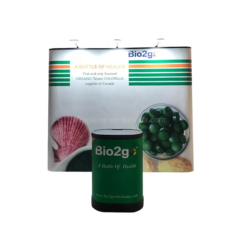 Easy Assembly modular lightweight tradeshow backdrop stand for exhibition