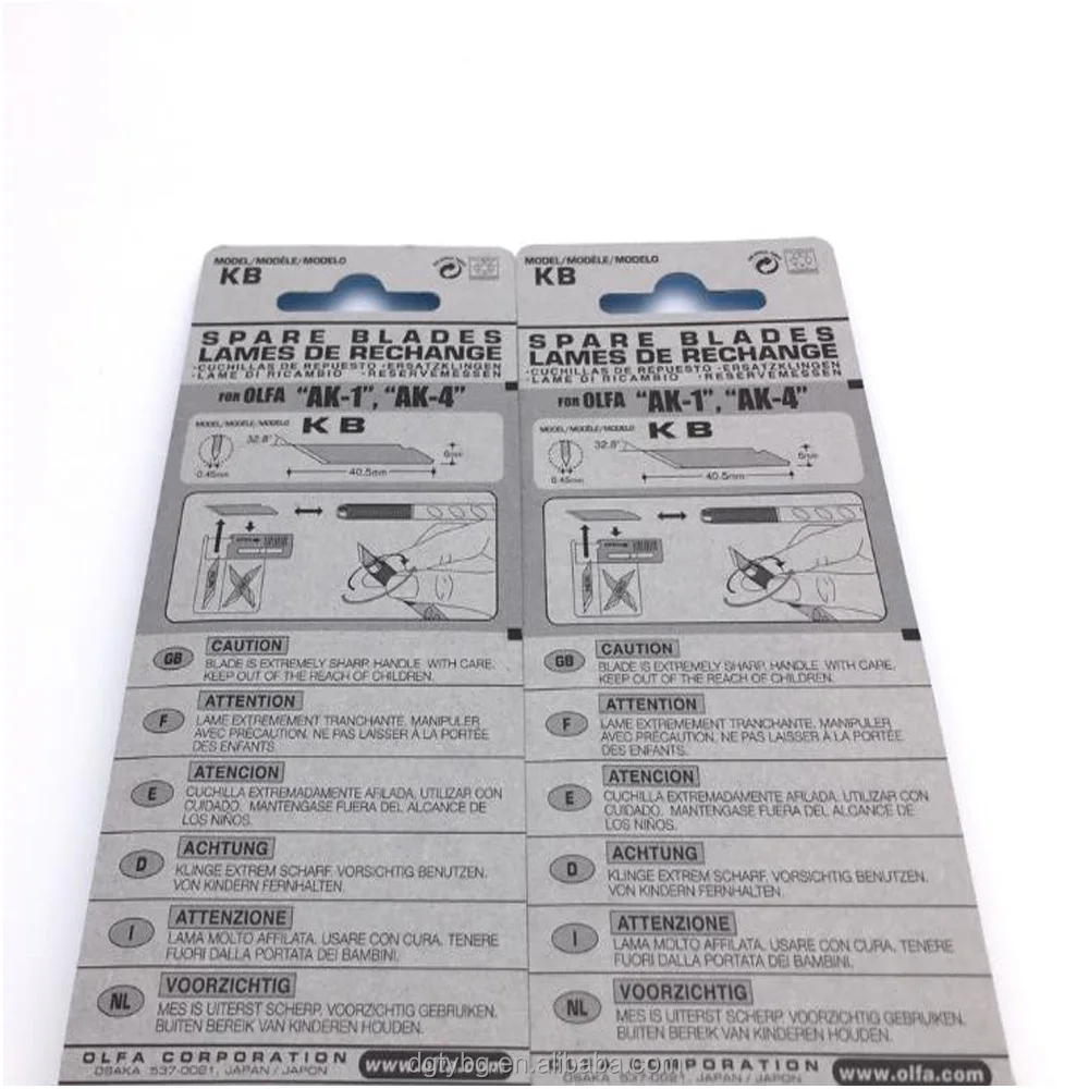 
OLFA KB Graver Blade 6mm blade special for art carving 