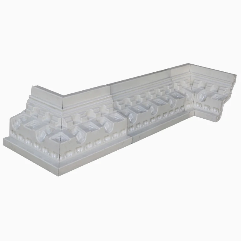 Wholesale ABS Plastic Under Roof Eaves Line Moulding Cornice Mold for sale
