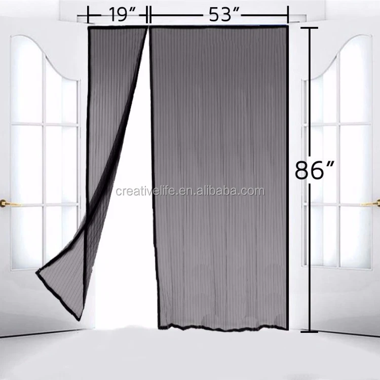 Magnetic  Screen Door  for French Doors and Sliding Patio Door