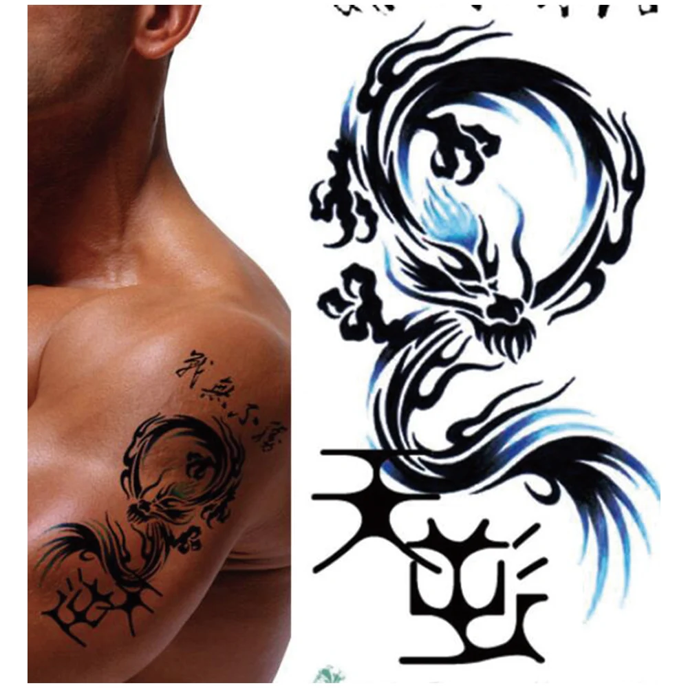 High Quality Arm Tattoo Sticker Lion Tattoo Sticker High Quality OEM Temporary Supply Tattoo Sticker For Men