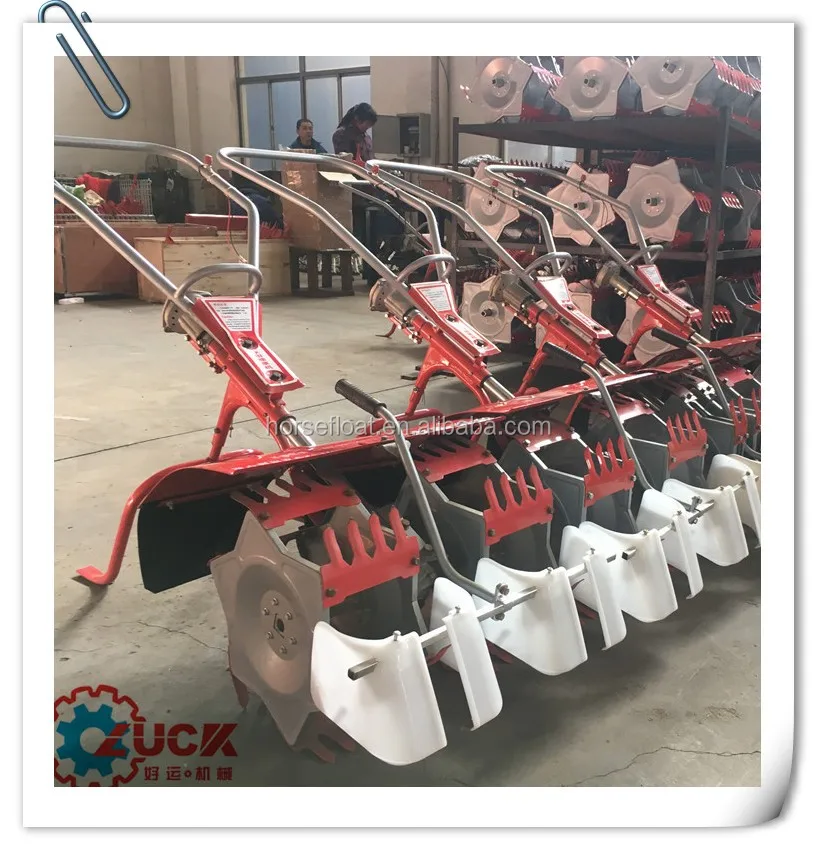 High efficiency 3 row paddy weeder with MITSUBISHI motor