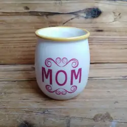 Factory Direct Sale Microwave Safety Ceramic  Pudding  cup stoneware Milk Cup