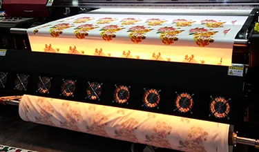 larger format direct to digital inkjet printing machine for cotton silk wool