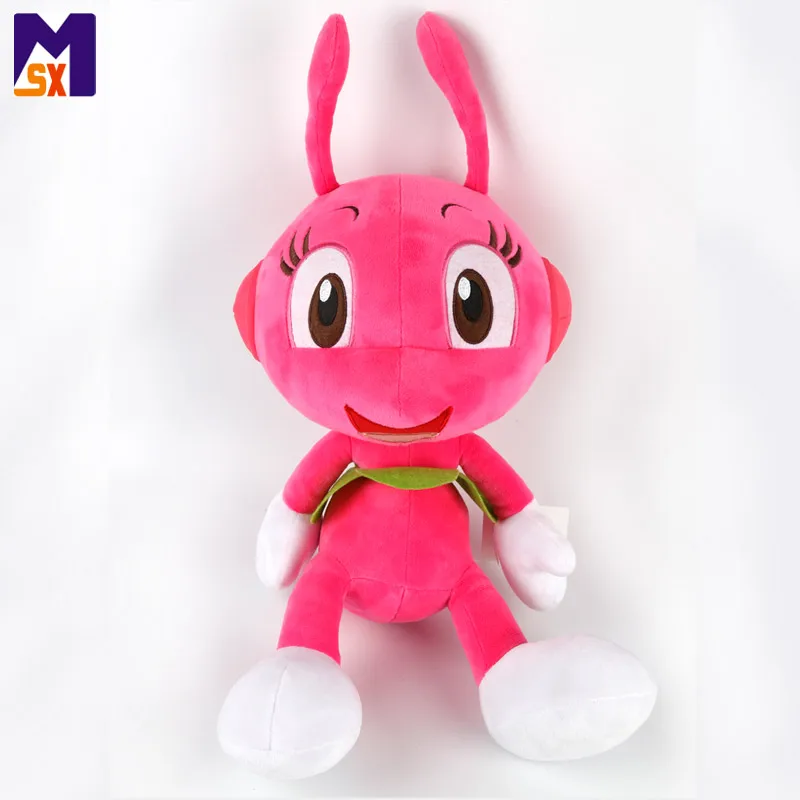 High quality custom size stuffed insect blue soft ant plush toy