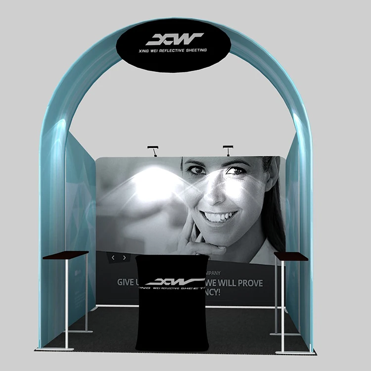 Супер 3x3 пользовательский размер печать бесплатный дизайн портативная Торговая выставка фото стенд дисплей оболочка фон стенды