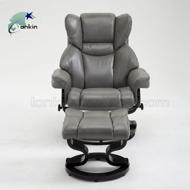 High End Recliner Sofa with Ottoman Leather Recliner Chair Recliner Sofa