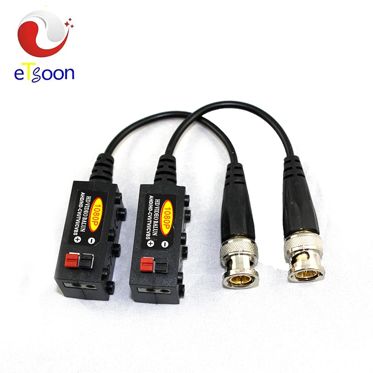 Hight efficiency HD Video 600M twisted-pair HD CVI TVI AHD video balun