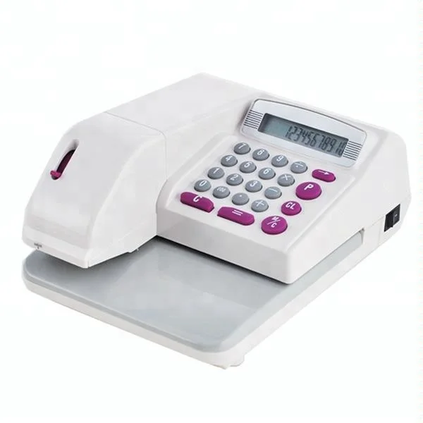 High Speed Printed With Accuracy Check Printer Cheque Writer Check Writer