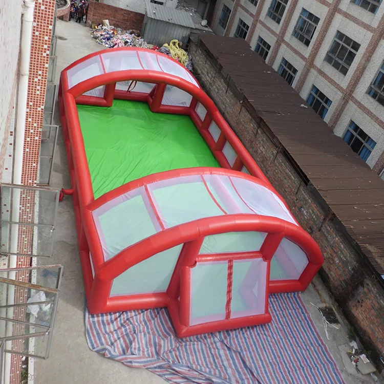 Hot Sale Inflatable Football Pitch / Inflatable Water Soccer Field