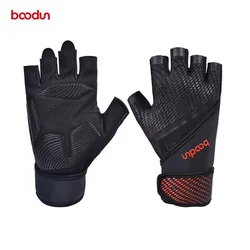 2019 Wholesale Custom Leather Workout Fitness Weight Lifting Gym Gloves