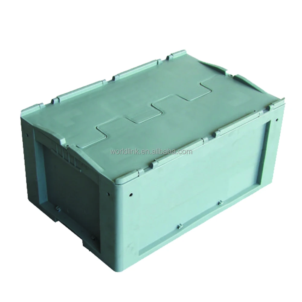 Stackable Storage Mini Durable Plastic EU Tote with Lid