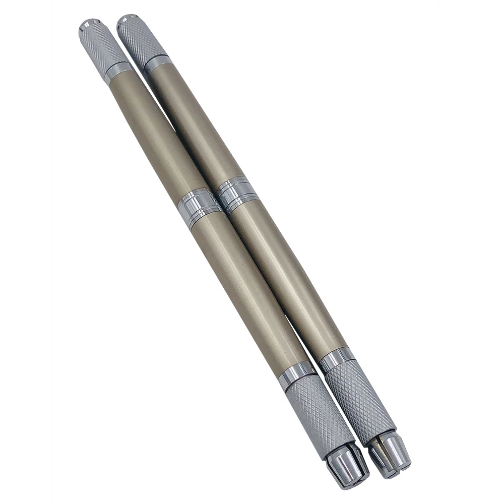 Professional Permanent Makeup double head tattoo eyebrow pen for manual eyebrow tattoo use