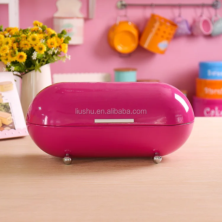Bread storage canisters metal powder coating bread bins