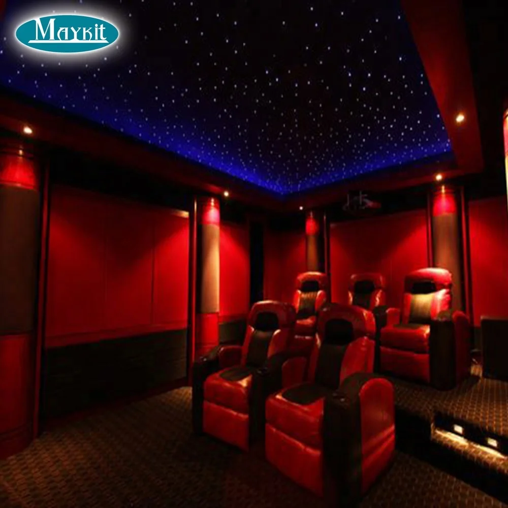 
6sqm 9sqm188 strand white LED twinkle fiber optic star light 