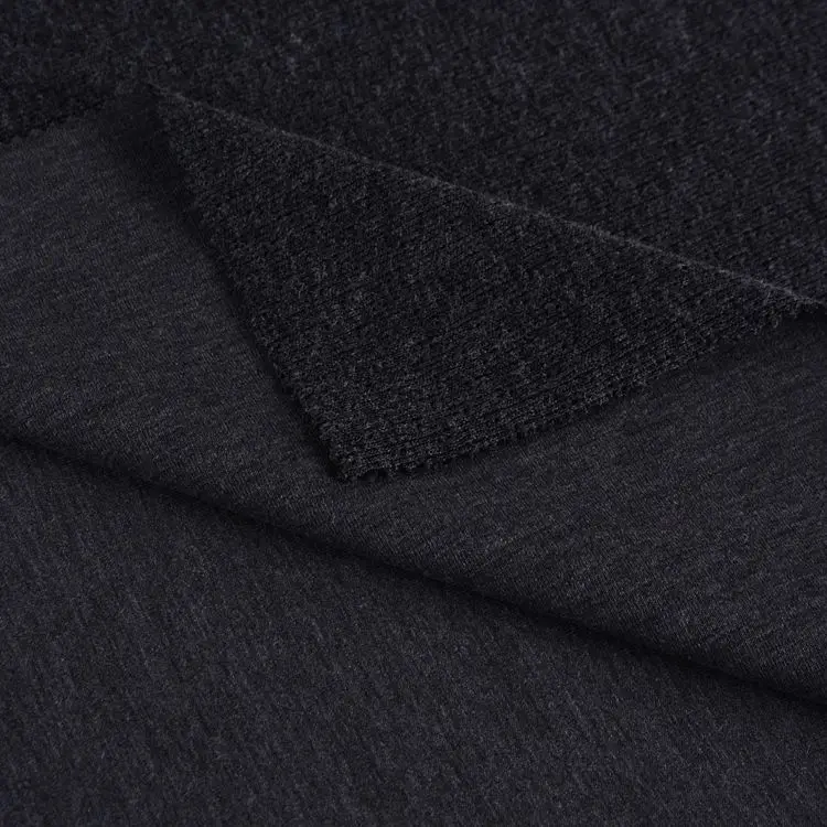 78 polyester 20 rayon 2 spandex plain dyed knitted scuba sandwich fabric manufacturer