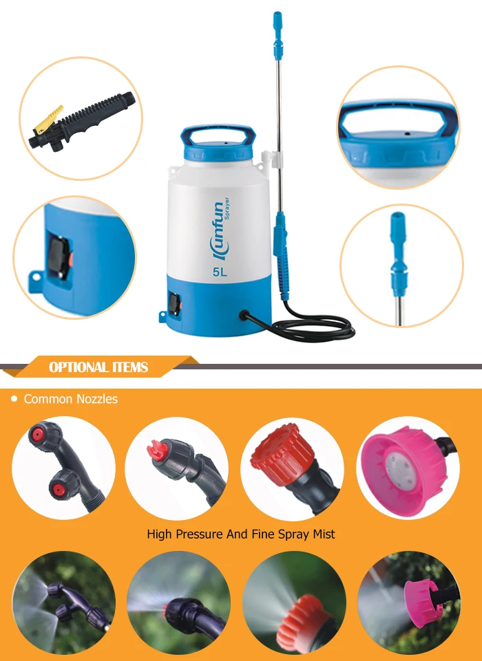 5L Knapsack battery garden electric sprayer (KF-5L-8)